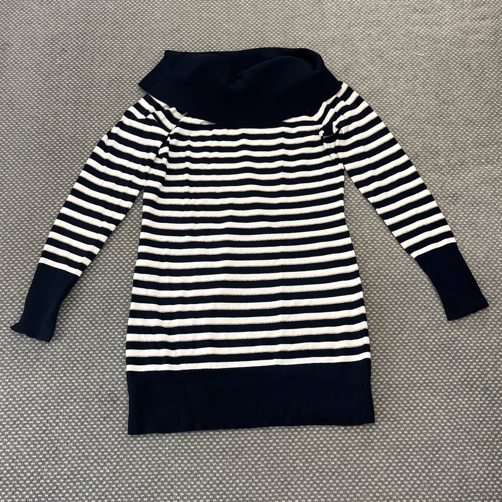 Cashe Cowl-neck Sweater
